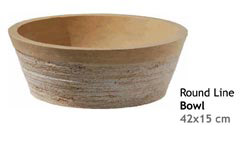 Round Line Bowl